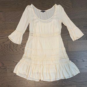 American Eagle Boho Dress - Cream